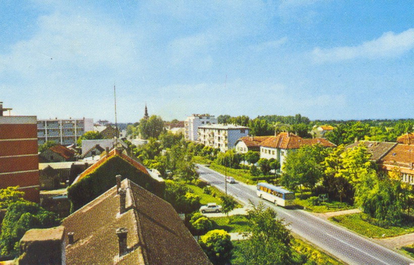 Pogleda sa vatrogasnog tornja , Stara Pazova, 1978.godine