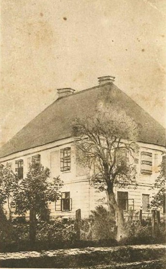 Dvorac Šlos (razglednica) prva polovina XX veka
